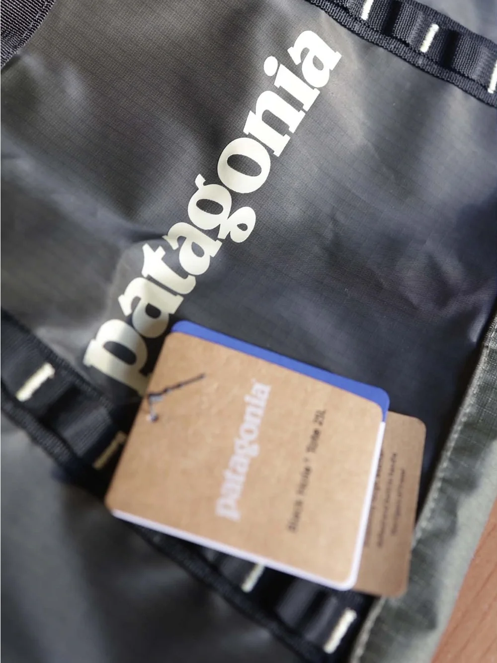 Patagonia Black Tote Bag 25L